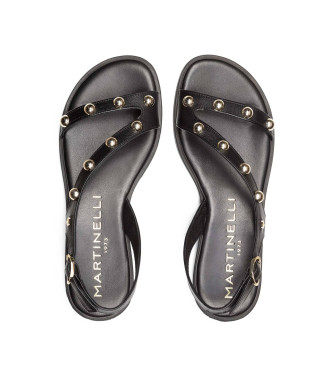 Martinelli Mazzini Leder Sandalen schwarz