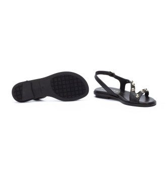 Martinelli Mazzini Leren Sandalen zwart