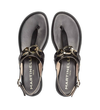 Martinelli Mazzini Leather Sandals black