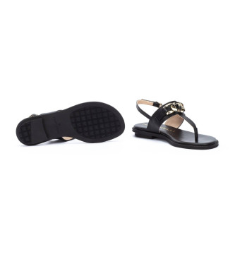 Martinelli Mazzini Leren Sandalen zwart