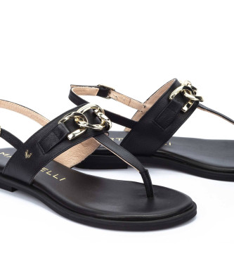 Martinelli Mazzini Leder Sandalen schwarz