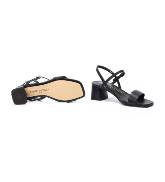 Martinelli Vettabbia Leather Sandals black