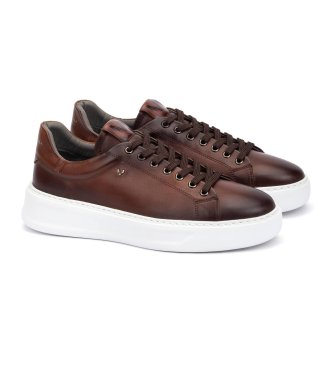 Martinelli Sneakers Sullivan in pelle marrone