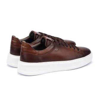 Martinelli Sneakers Sullivan in pelle marrone