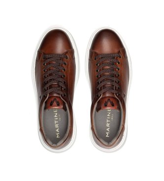 Martinelli Sneakers Sullivan in pelle marrone