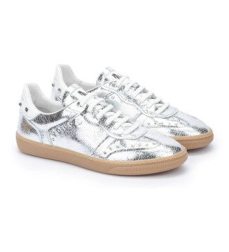 Martinelli Sneakers Albricci in pelle argento