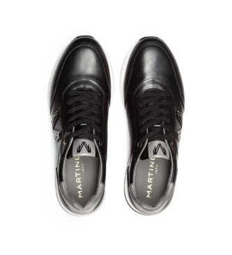 Martinelli Usnjeni čevlji Brookline črni