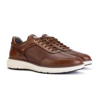 Martinelli Sneakers Canterbury in pelle marrone