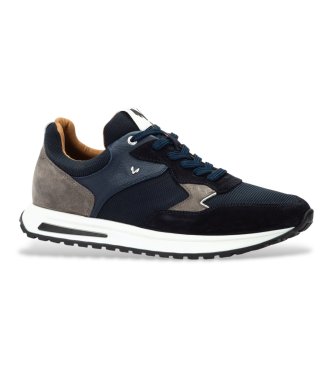 Martinelli Hanbury l�der-sneakers navy 