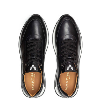 Martinelli Zapatillas de Piel Hanbury negro