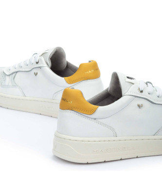 Martinelli Zapatillas de Piel Newhaven blanco