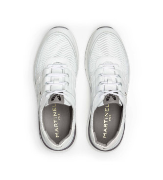 Martinelli Skórzane buty Newport białe
