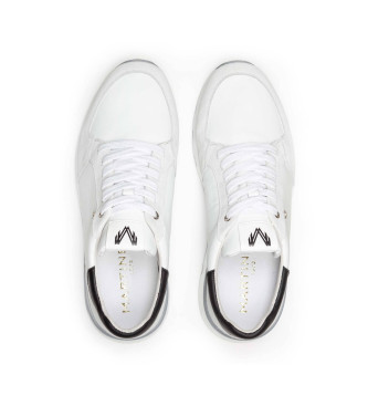 Martinelli Sneakers Newport in pelle bianca