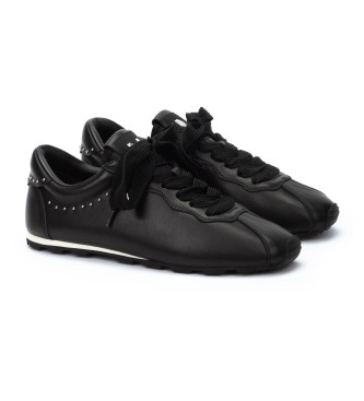 Martinelli Zapatillas de Piel Piemonte negro