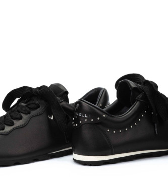 Martinelli Zapatillas de Piel Piemonte negro
