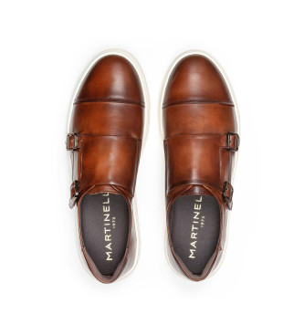 Martinelli Baskets en cuir Rawson marron