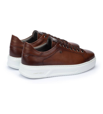 Martinelli Brown Sullivan Leather Sneakers