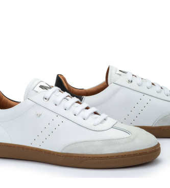 Martinelli Vesey lder sneakers vit