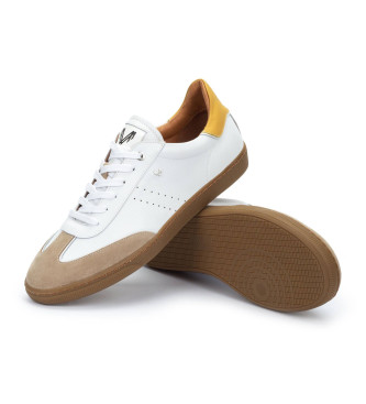 Martinelli Zapatillas de Piel Vesey blanco