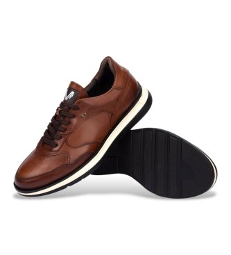 Martinelli Walden Leren Sneakers bruin