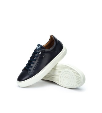 Martinelli Hastings l�der-sneakers navy