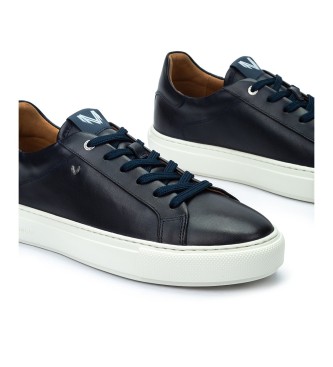Martinelli Hastings l�der-sneakers navy