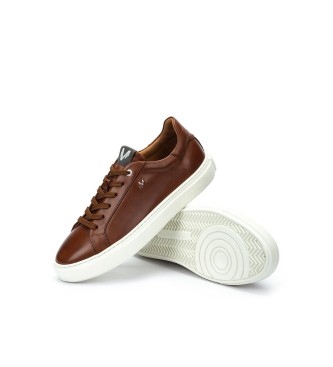 Martinelli Hastings brune l�der-sneakers 