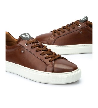 Martinelli Hastings brune l�der-sneakers 