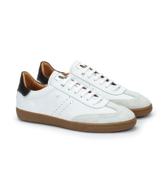 Martinelli Zapatillas de piel Vesey blanco