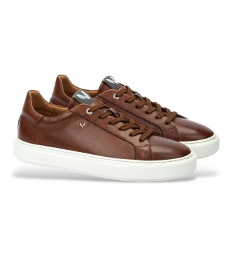 Martinelli Hastings brune l�der-sneakers 