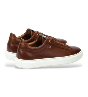 Martinelli Hastings brune l�der-sneakers 
