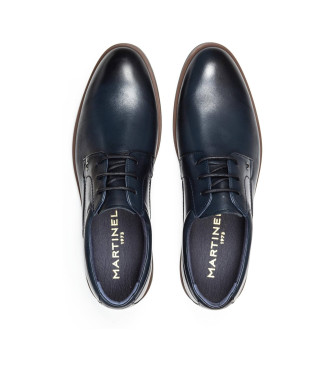 Martinelli Chaussures en cuir bleu marine Douglas
