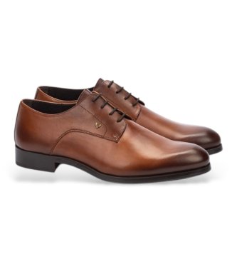 Martinelli Braune Empire Lederschuhe 