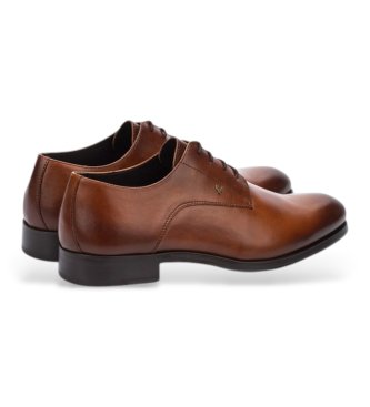 Martinelli Braune Empire Lederschuhe 