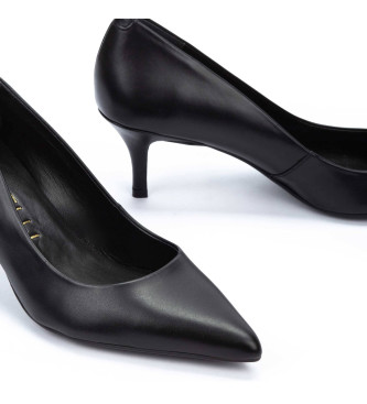 Martinelli Chaussures en cuir noir Fontaine -Hauteur du talon 6,5cm