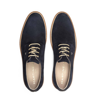 Martinelli Chaussures en cuir bleu marine Watford