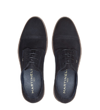 Martinelli Douglas navy Schnürschuhe aus Leder Blücher