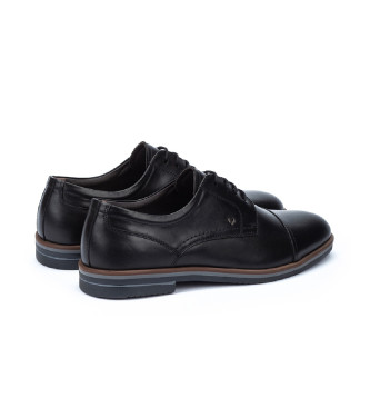 Martinelli Chaussures blucher à lacets en cuir noir Douglas