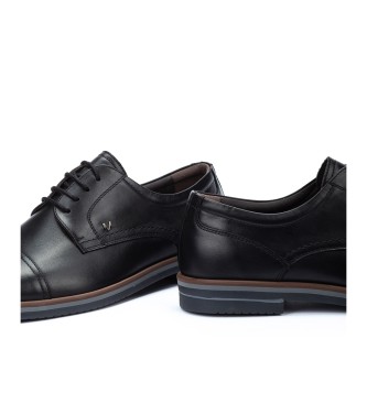 Martinelli Chaussures blucher à lacets en cuir noir Douglas