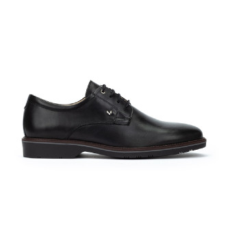 Martinelli Scarpe Watford nere in pelle con lacci