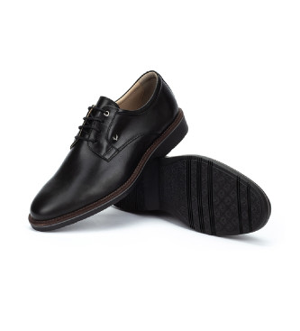 Martinelli Scarpe Watford nere in pelle con lacci