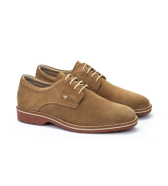 Martinelli Scarpe stringate in pelle color talpa Watford