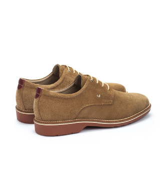 Martinelli Scarpe stringate in pelle color talpa Watford