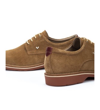 Martinelli Scarpe stringate in pelle color talpa Watford
