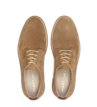 Martinelli Scarpe stringate in pelle color talpa Watford