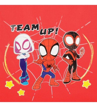 Joumma Bags Spidey and friends snack bag red