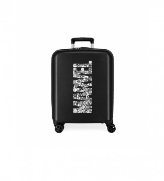 Disney Koffer met harde bodem Disney 100 Logo 55 cm zwart