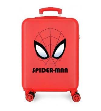 Disney Spiderman Authentic valigia rigida da cabina 55 cm rossa