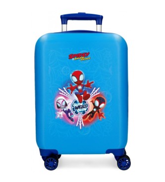 Disney Spidey Power of 3 hutkoffer stijf 50 cm blauw