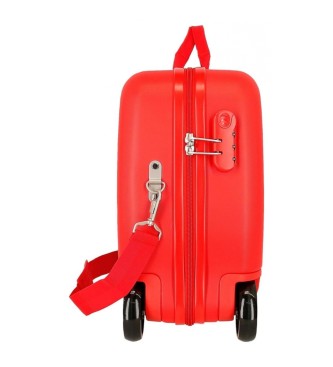 Disney Children's suitcase 2 wheeled multidirectional Spiderman Urban red